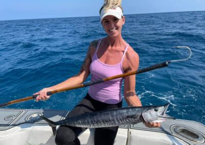 Wahoo fishing