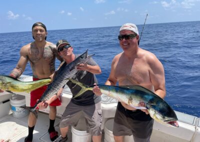 mahi and wahoo offshore fishing