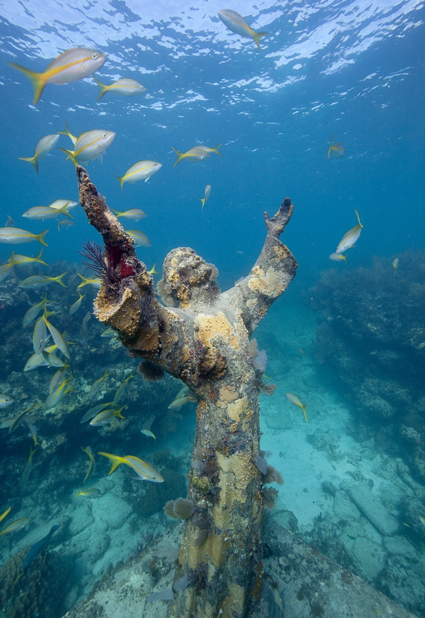 Statue of Christ of the Abyss, Key Largo,Statue of Christ of the Abyss, Key Largo