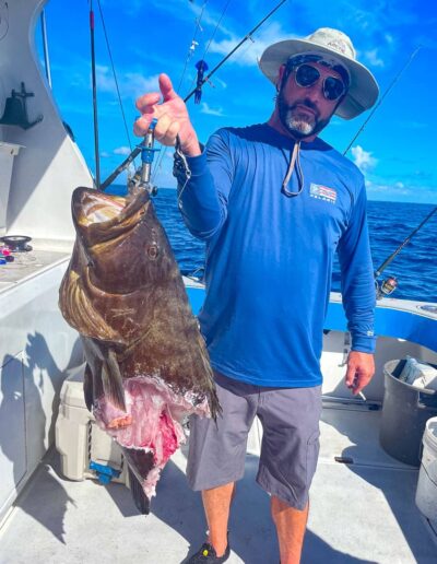 was a black grouper, lol